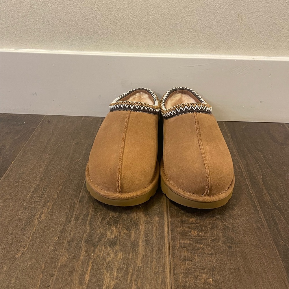 UGG Tan Suede Slippers